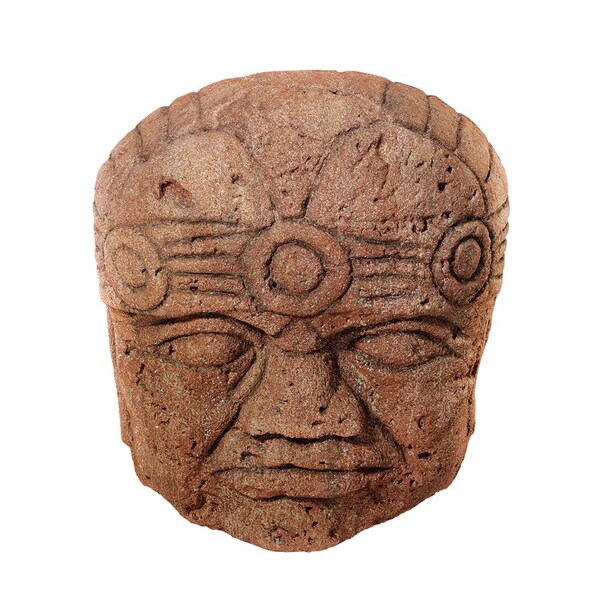Design Toscano Colossal Megalithic Olmec Head Statue - NE100083