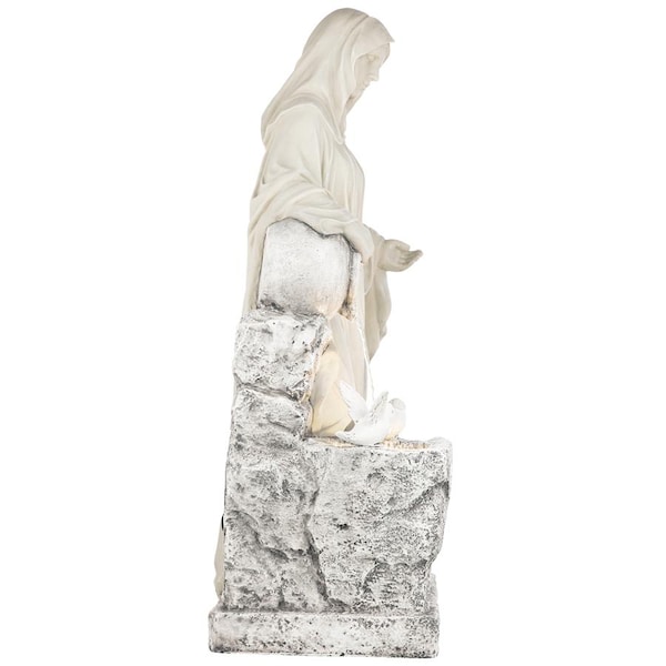 Design Toscano The Virgin of Lourdes Healing Waters Sculptural Fountain - SH2002