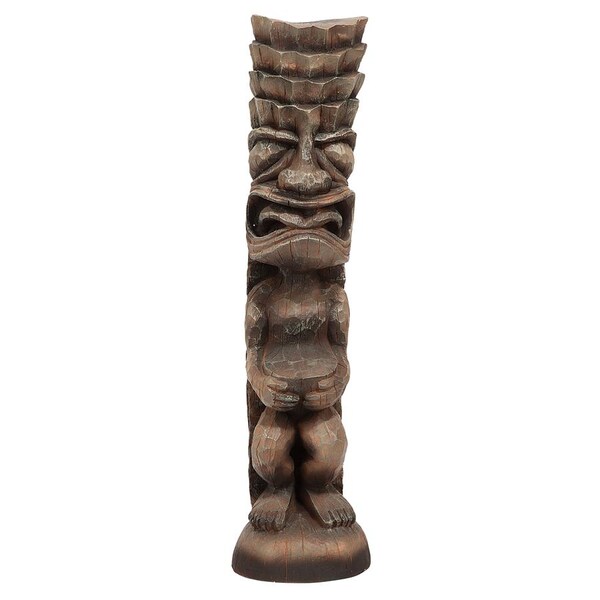 Design Toscano Tiki Gods Statue: The God of the Luau - NG31189