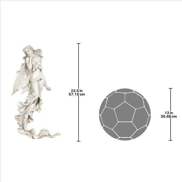 Design Toscano Brianna the Summer Breeze Fairy Wall Sculpture - EU5604