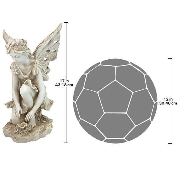 Design Toscano Fiona, the Flower Fairy Sculpture - KY71004