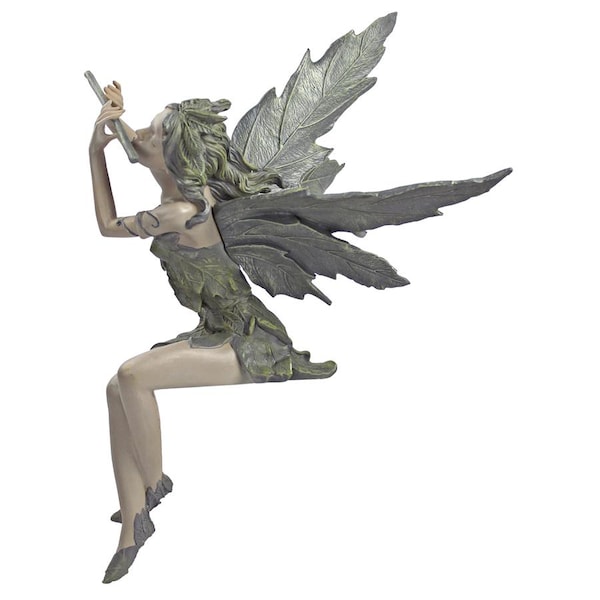 Design Toscano Fairy of the West Wind Sitting Statue - CL5276