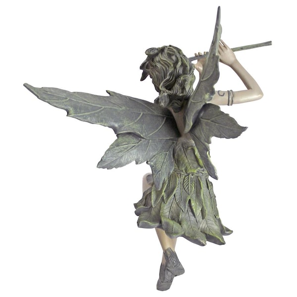Design Toscano Fairy of the West Wind Sitting Statue - CL5276