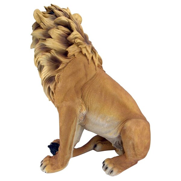 Design Toscano King of Beasts Lion Sculpture - JE43201