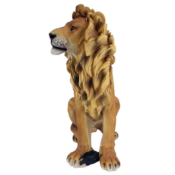 Design Toscano King of Beasts Lion Sculpture - JE43201