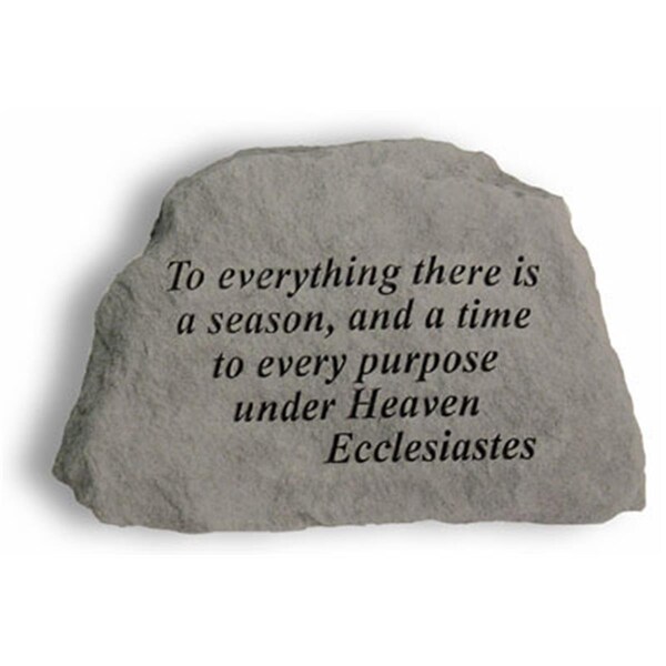 Kay Berry - Inc. To Everything There Is A Season - Memorial 6.5 Inches x 4.5 Inches x 1.5 Inches - KA313433