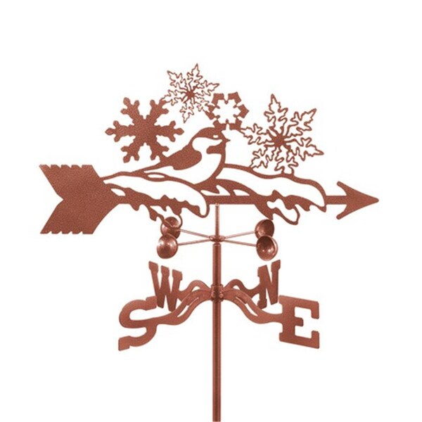Ez Vane Snowflakes Weathervane with Roof Mount - EZ1806-RF