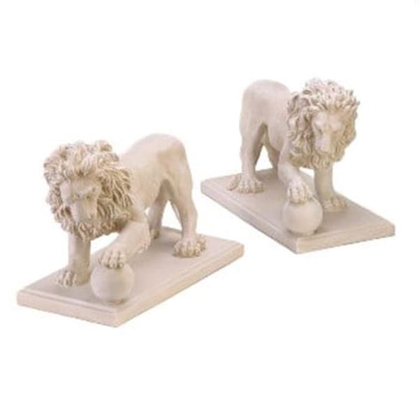 Zingz & Thingz Zingz & Thingz 57070896 Regal Lion Statue Duo - 15158