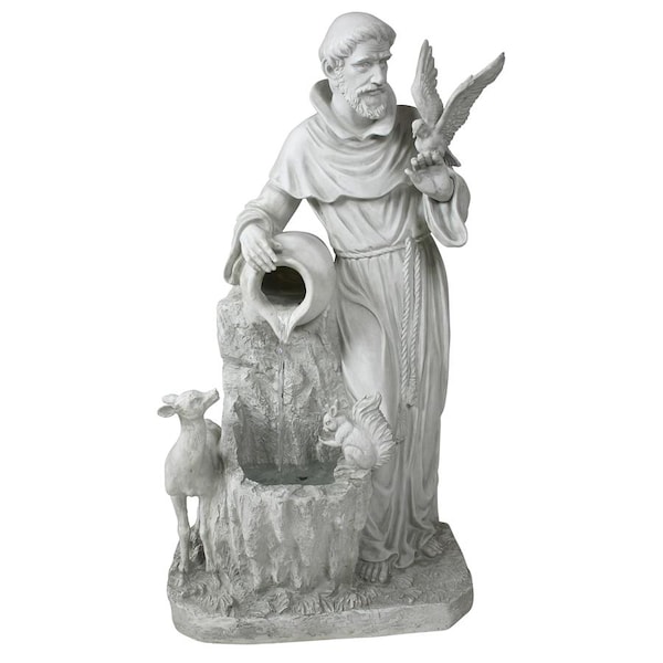 Design Toscano St. Francis' Life-Giving Waters Fountain - KY2078