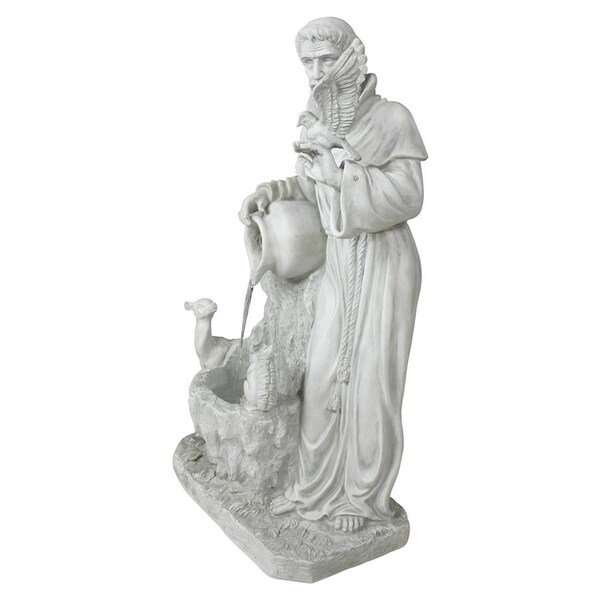 Design Toscano St. Francis' Life-Giving Waters Fountain - KY2078