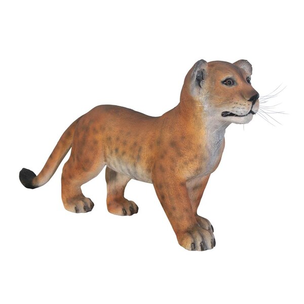 Design Toscano The Grand-Scale Lion Cub Statue: Standing - NE80117