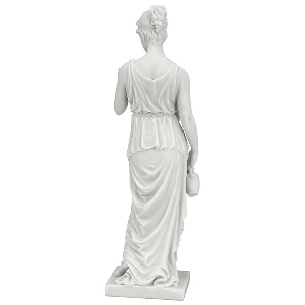 Design Toscano Hebe, the Goddess of Youth Bonded Marble Resin Statue - WU75343