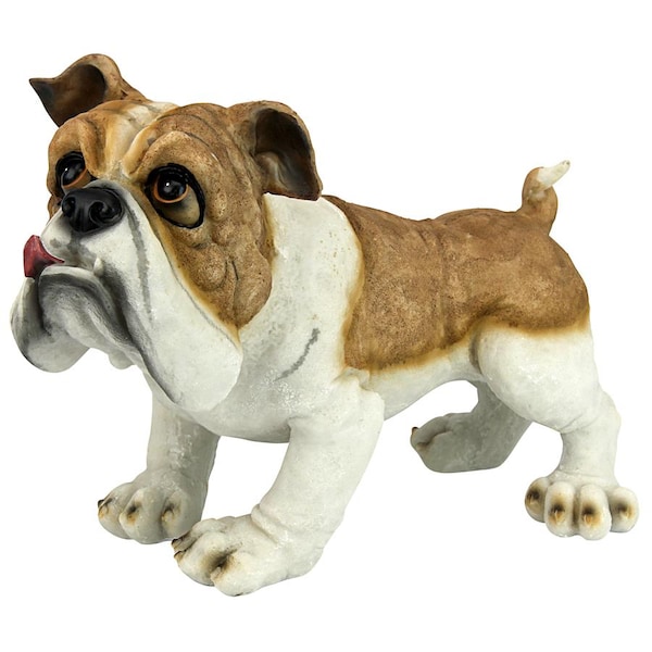 Design Toscano Winston the British Bulldog Statue - EU1071