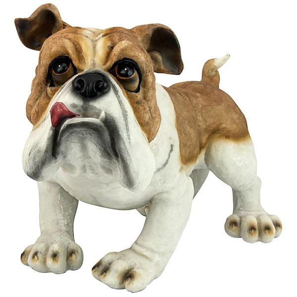 Design Toscano Winston the British Bulldog Statue - EU1071