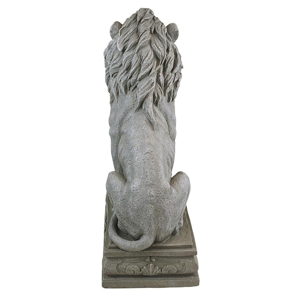 Design Toscano Fouquet Royal Palace Sentinel Lion Statue - LY88278