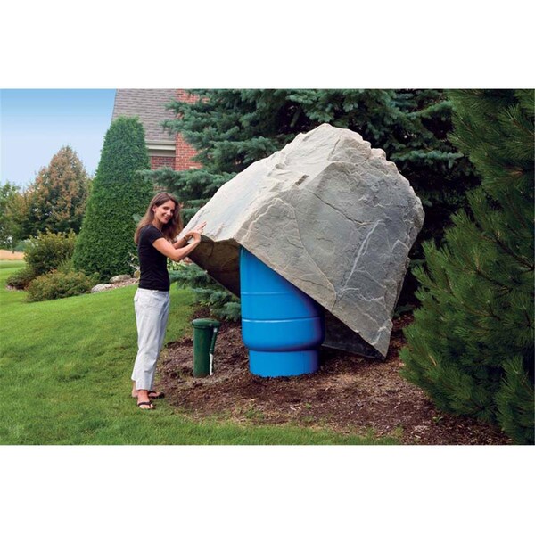 Patioplus Artificial Rock Fieldstone Gray Model 114 - 63 L x 48 W x 61 H ines - PA2936565