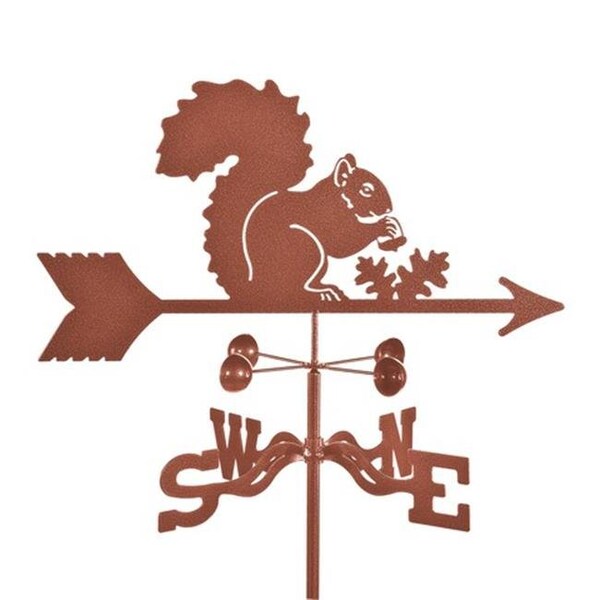 Ez Vane EZ Vane EZ1317-GR Squirrel Weathervane with Garden Mount - EZ1317-GR
