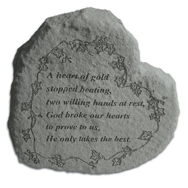 Kay Berry Heart-A Heart of Gold Stopped Beating. - KA313640