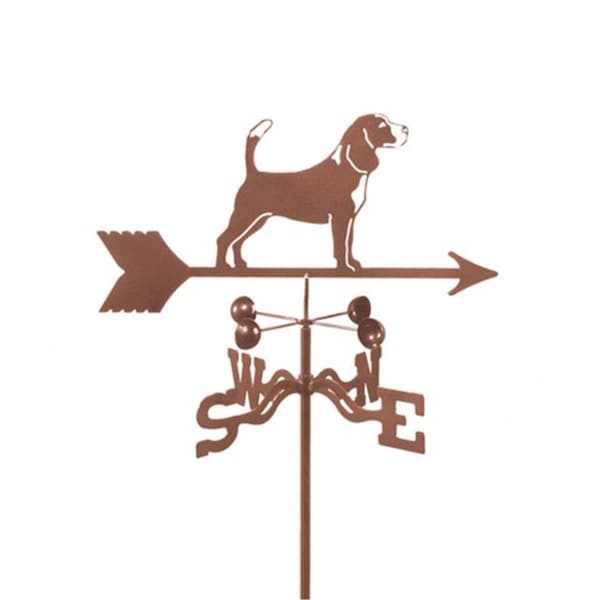 Ez Vane EZ Vane EZ1401-RF Dog Beagle Weathervane with Roof Mount - EZ1401-RF