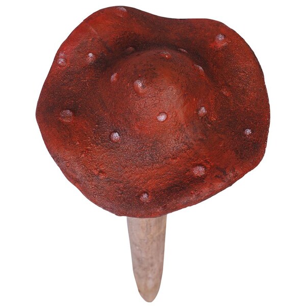Design Toscano Garden Gnome Wild Mushroom Stake Collection: Porcino - FU42014