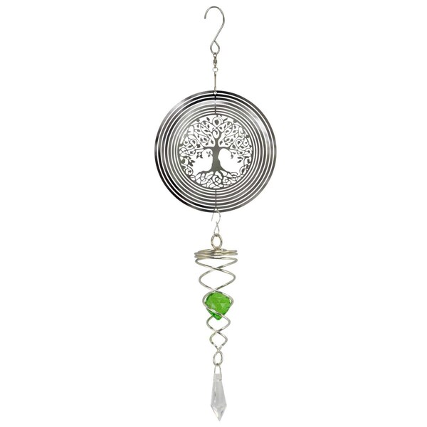 Red Carpet Studios Tree of Life Green Crystal Suncatcher - 31123