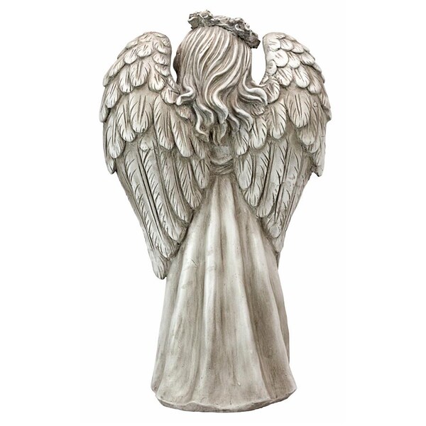 Design Toscano Divine Messenger Memorial Garden Angel Statue - LY7160012