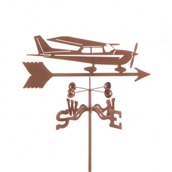 Ez Vane EZ Vane EZ1003-PT Cessna Airplane Weathervane with Post Mount - EZ1003-PT