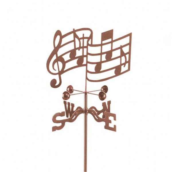 Ez Vane EZ Vane EZ1607-RF Musical Notes Weathervane with Roof Mount - EZ1607-RF
