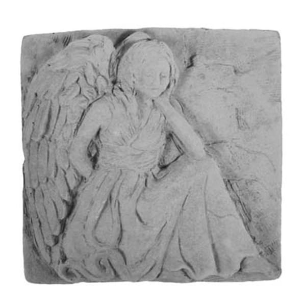 Kay Berry Kay Berry Inc. 22320 4-1/4" x 4-1/2" Kneeling Angel Plaque - 22320