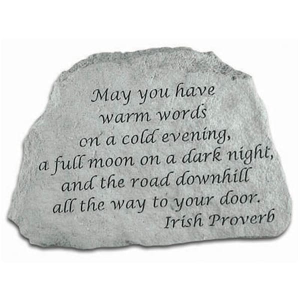 Berry Kay - Inc. May You Have Warm Words - Memorial - 6.5 Inches x 4.5 Inches - 46420