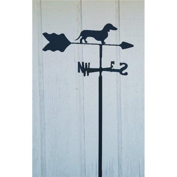 The Lazy Scroll The Lazy Scroll dachin Dachshund Garden Mount Weathervane - DACHIN