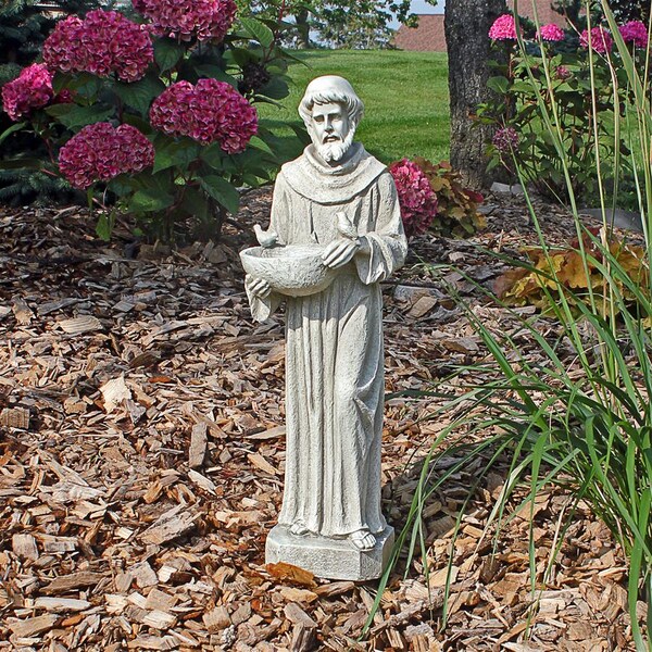 Design Toscano Nature's Nurturer, St. Francis Sculpture: Small - HF309480