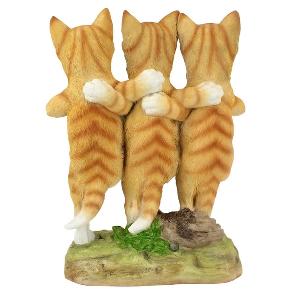Design Toscano Chorus Line of Cats Garden Welcome Statue - JQ6267