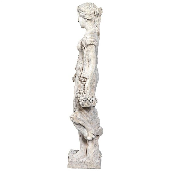 Design Toscano Flora, Goddess of Flowering Plants Garden Statue - NE210132