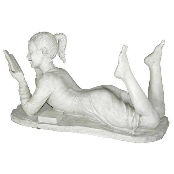 Design Toscano Glenda, the Reading Girl Garden Statue - KY1367
