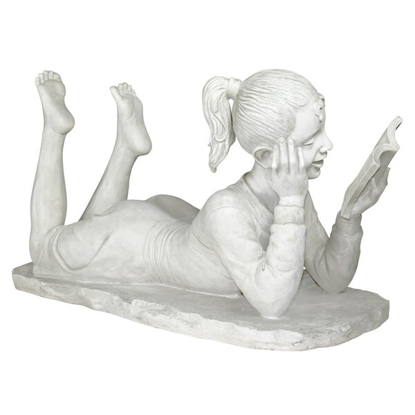 Design Toscano Glenda, the Reading Girl Garden Statue - KY1367