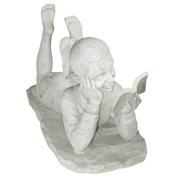 Design Toscano Glenda, the Reading Girl Garden Statue - KY1367