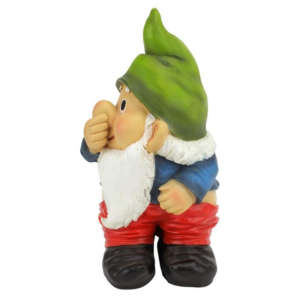 Design Toscano Stinky the Garden Gnome Statue - QM2432400