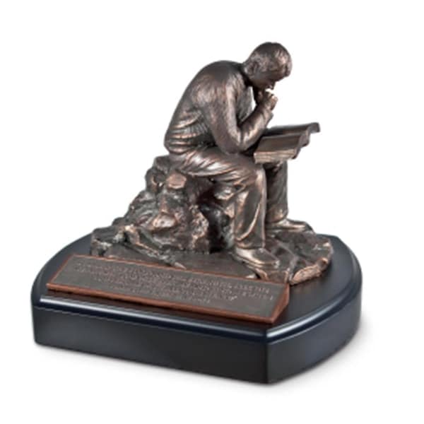 Lighthouse Christian Products 0 Sculpture-Moments Of Faith - Putting God First - No. 20125 - 89298
