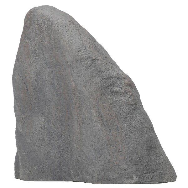 Gardenised Decorative Outdoor Artificial Faux Stone Rock, Garden Patio Granite Grey Stone, Monument Shaped - QI004607