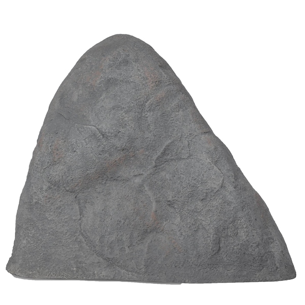Gardenised Decorative Outdoor Artificial Faux Stone Rock, Garden Patio Granite Grey Stone, Monument Shaped - QI004607