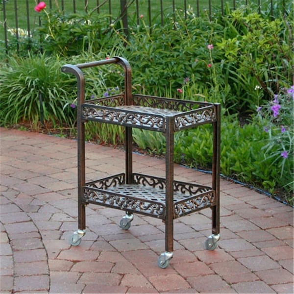 Bbq Innovations Mississippi Service Cart - Antique Bronze - BB2476117