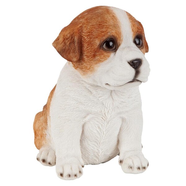Design Toscano Bulldog Puppy Partner Collectible Dog Statue - JQ110862