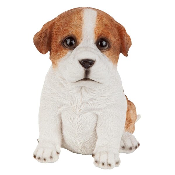 Design Toscano Bulldog Puppy Partner Collectible Dog Statue - JQ110862