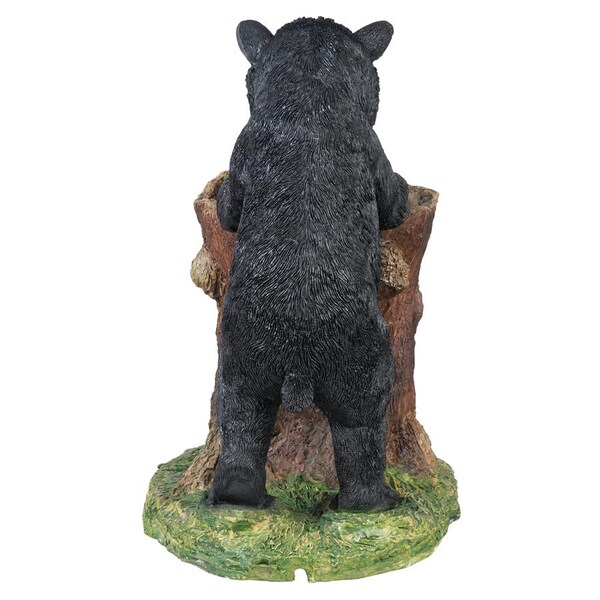 Design Toscano Guzzling Gulp Black Bear Garden Fountain - KY2093