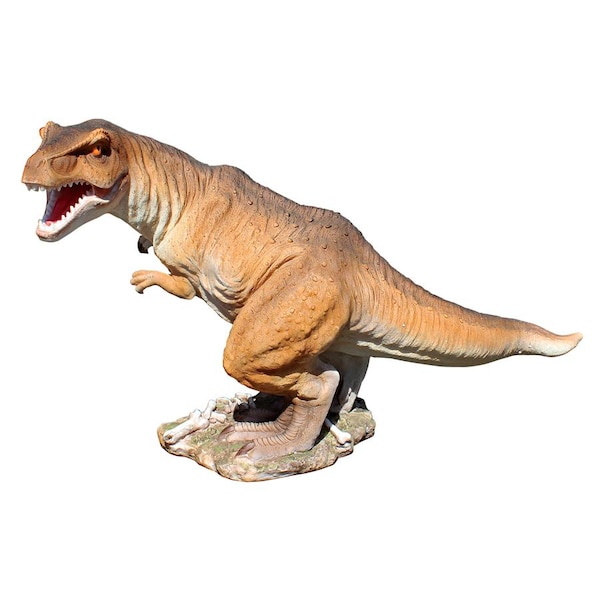 Design Toscano Scaled Jurassic T-Rex Raptor Dinosaur Statue - JQ6173