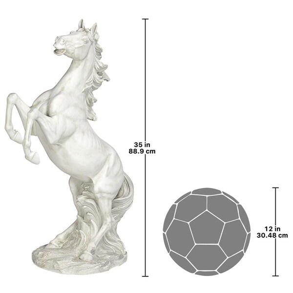 Design Toscano Majestic Mustang Horse Sculpture - JE111291