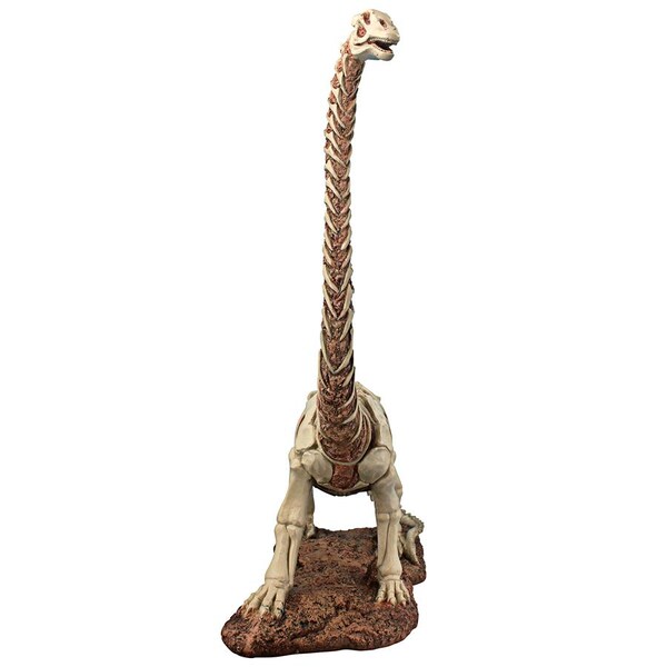 Design Toscano Bad to the Bone, Jurassic Brachiosaurus Dinosaur Statue - JQ86482
