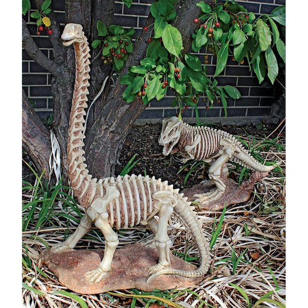 Design Toscano Bad to the Bone, Jurassic Brachiosaurus Dinosaur Statue - JQ86482