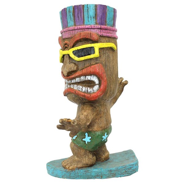 Design Toscano Kahuna Tiki Surfer Dude Statue - AL60180